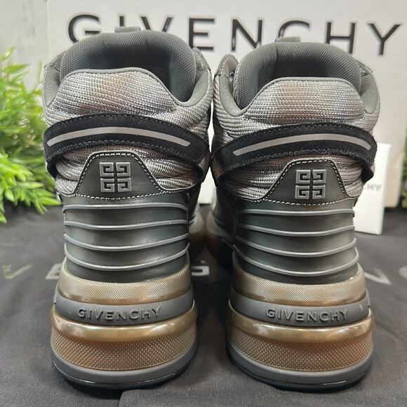 Givenchy Men's GIV 1 High Top Combo Sneakers Size 41 - Picture 7 of 13